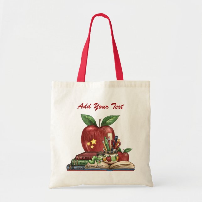 Teachers' Totes - Bookworm - SRF (Front)