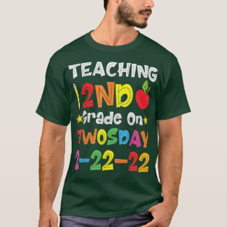 Teaching 2nd Grade On Twosday 22nd February 2022 2 T-Shirt