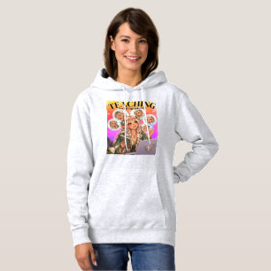 Teaching an Elf the Internet Funny Fantasy Hoodie