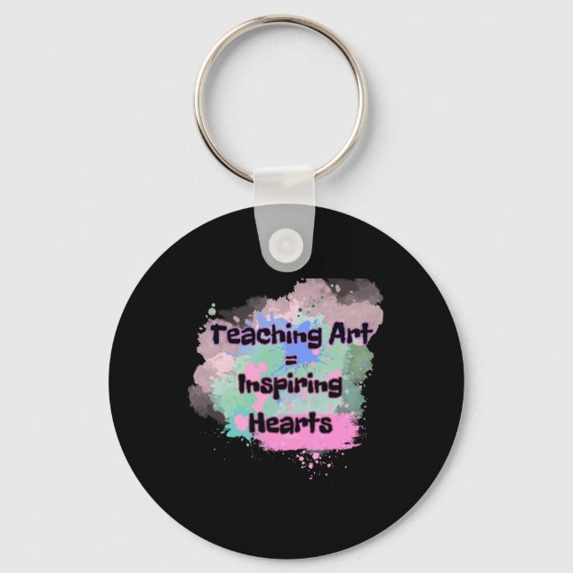 Teaching Art  Key Ring (Front)