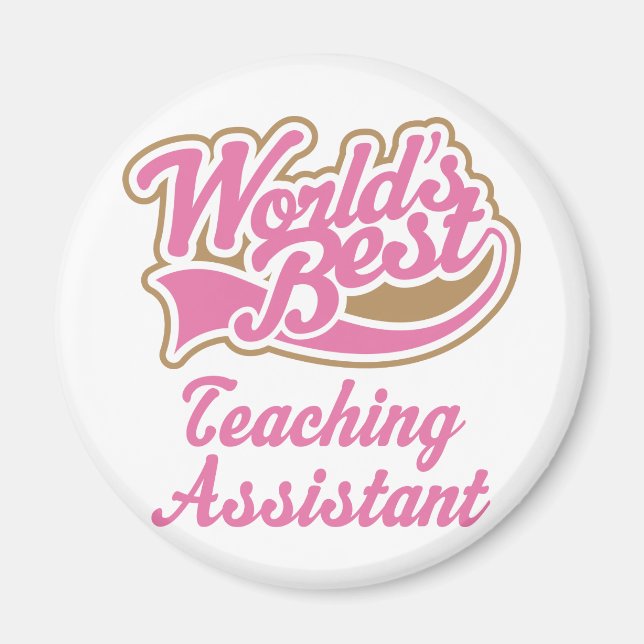 Teaching Assistant Gift Magnet (Front)
