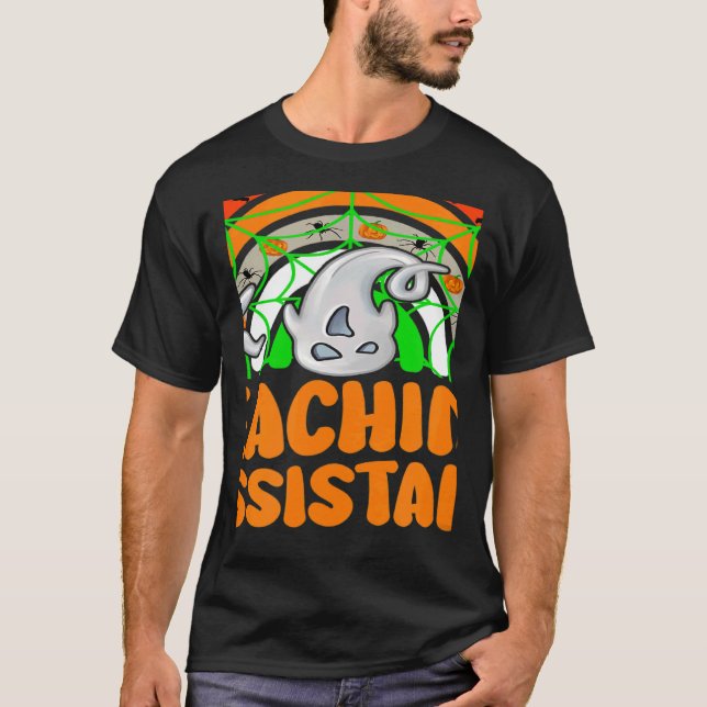 Teaching Assistant Halloween Costumes Teacher Assi T-Shirt (Front)