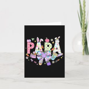 Teaching Favourite Bunnies Paraprofessional Para S Card