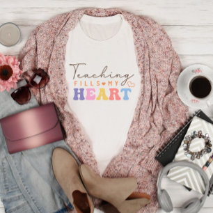 Teaching Fills My Heart T-Shirt