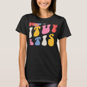Teaching Future Artists Groovy Retro Back To Schoo T-Shirt
