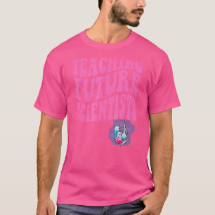 Teaching Future Artists Retro Teacher Students Sci T-Shirt