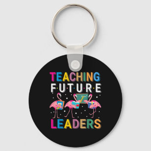 Teaching Future Leaders Flamingo Teacher Back To S Key Ring