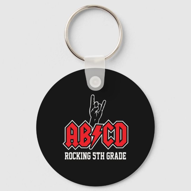 Teaching Is A Heart Work Byck To School Ecse Teach Key Ring (Front)