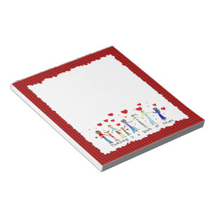 Teaching is a Work of Heart Notepad