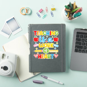 Teaching Is A Work Of Heart teacher gift 