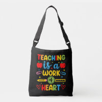 Teaching Is A Work Of Heart teacher gift 