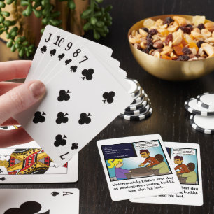 Teaching Kindergarten Playing Cards