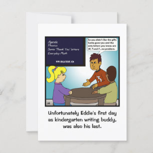 Teaching Kindergarten Postcard
