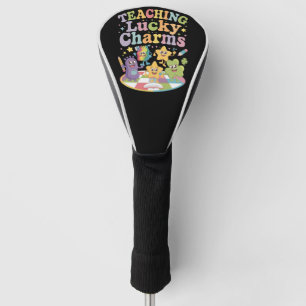 Teaching Lucky Charms Teacher St Patricks Day Golf Head Cover