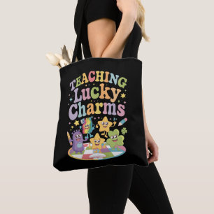 Teaching Lucky Charms Teacher St Patricks Day Tote Bag