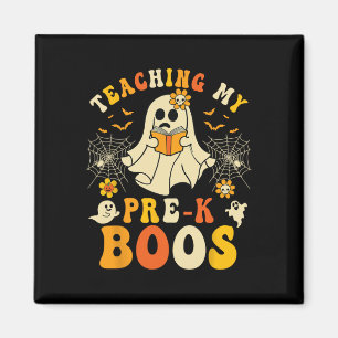 Teaching My Pre-k Boos Crew Teachers Halloween Gho Magnet