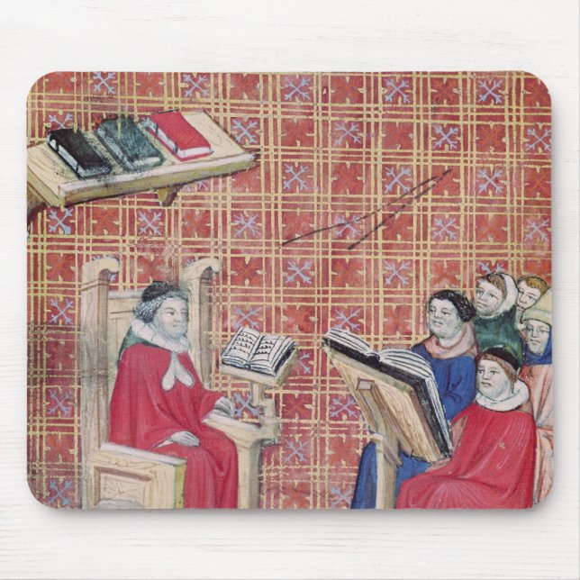 Teaching of the different parts of the human mouse pad (Front)