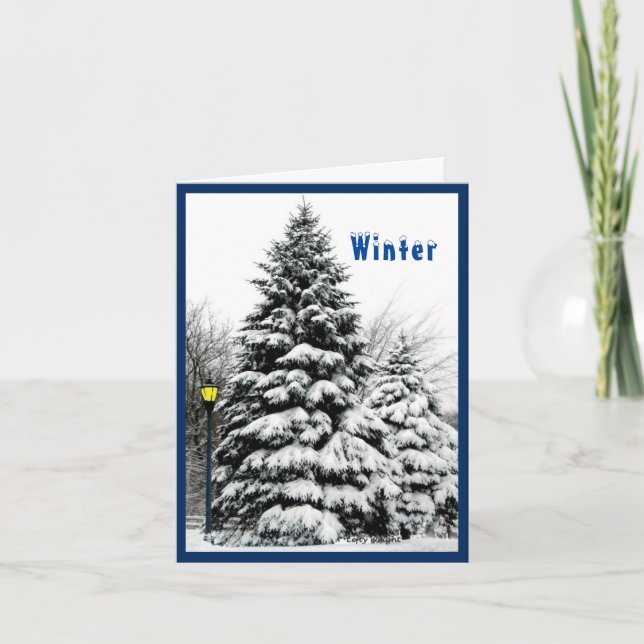 Teaching of the Four Seasons of the Year Card (Front)