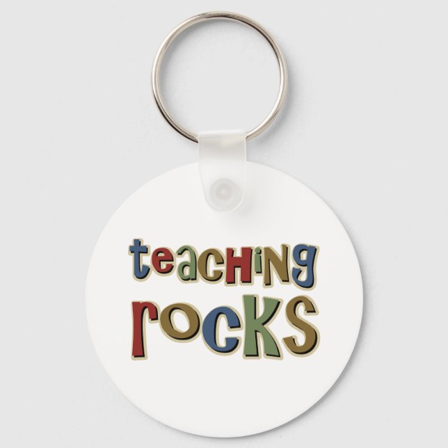 Teaching Rocks Key Ring (Front)