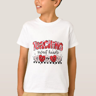 Teaching Sweethearts Candy Heart Teacher Valentine T-Shirt