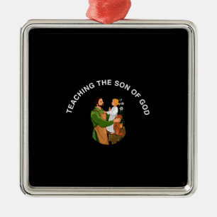 TEACHING THE SON OF GOD METAL TREE DECORATION