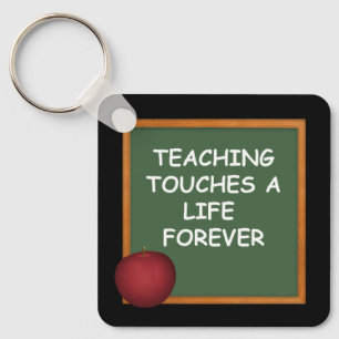 Teaching Touches A Life Forever Personalised Key Ring
