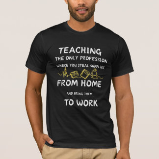 Teaching Treasures: The Supply Chain of Education T-Shirt