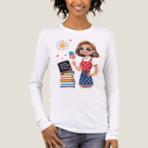 Teaching with Freedom & Flavour – July 4th Teacher Tri-Blend Shirt