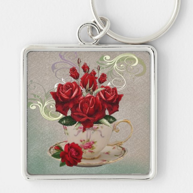 Teacup 3 keychain (Front)