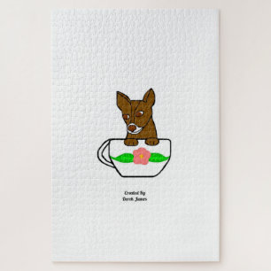 Teacup Chihuahua Puzzle 20" x 30"
