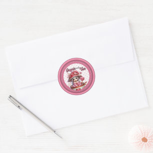 Teacup Cuties Classic Round Sticker