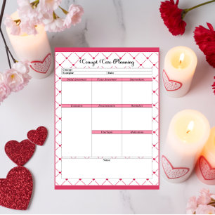 Teacup Cuties _ Concept Care Planning Notepad