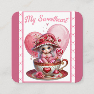 Teacup Cuties Enclosure Card