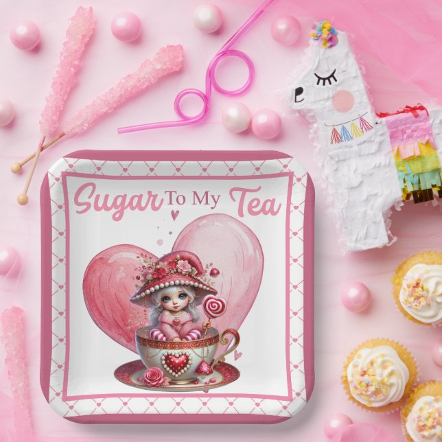 Teacup Cuties Paper Plate (Party)
