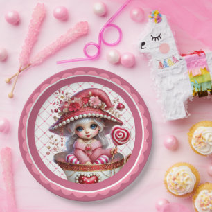 Teacup Cuties Paper Plate