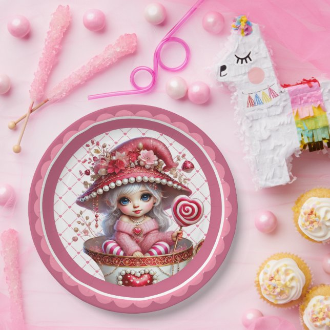 Teacup Cuties Paper Plate (Party)