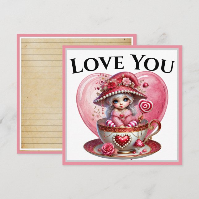 Teacup Cuties Thank You Card (Front/Back)