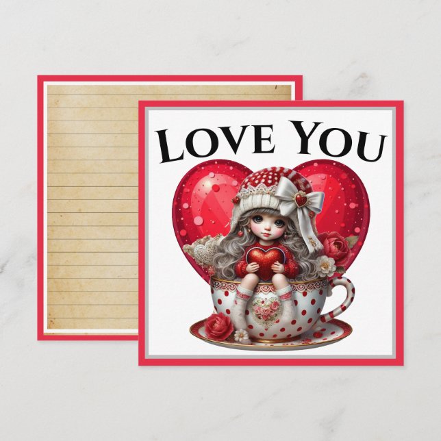 Teacup Cuties Thank You Card (Front/Back)