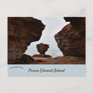 Teacup Rock Prince Edward Island Canada Postcard