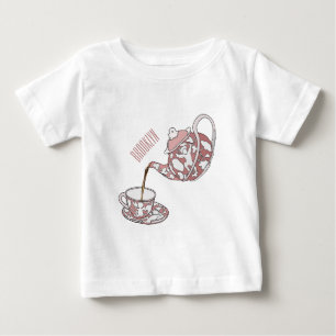 Teacup set cartoon illustration baby T-Shirt