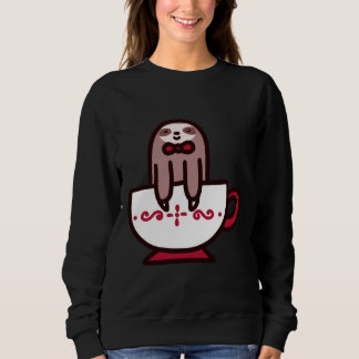 Teacup Sloth 52 Sweatshirt