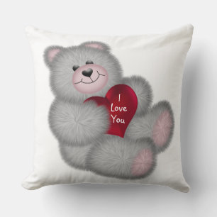 Teady Bear Throw Pillow