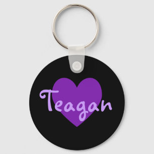 Teagan in Purple Key Ring