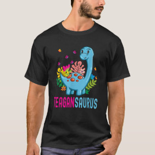 TEAGANSAURUS Personalized Name TEAGAN Dino Dinosau T-Shirt