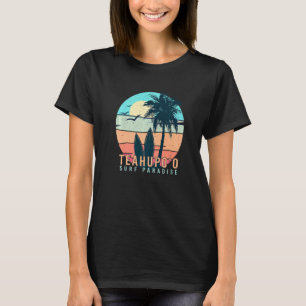Teahupoo Surf Tahiti Surfing French Polynesia Suns T-Shirt