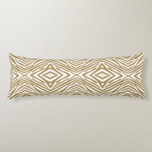 Teak Neutral Zebra Body Cushion