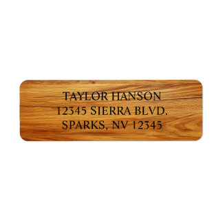 Teak Wood Image Logo Black Text