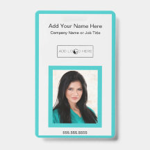 Teal add photo logo identification