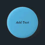 Teal Add Text Custom Template 6 Cm Round Badge<br><div class="desc">Teal Add Text Custom Template button</div>