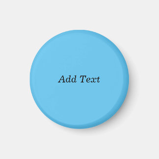 Teal Add Text Custom Template Magnet